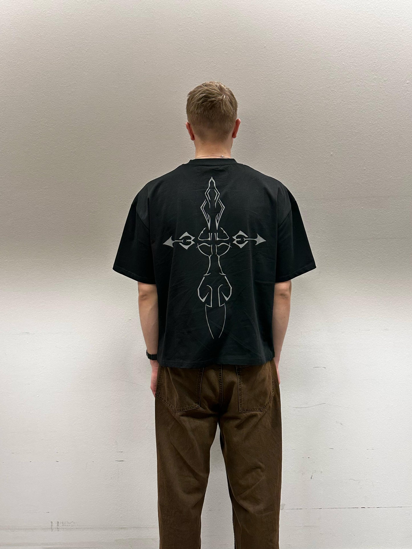 cropped tee - JoFian