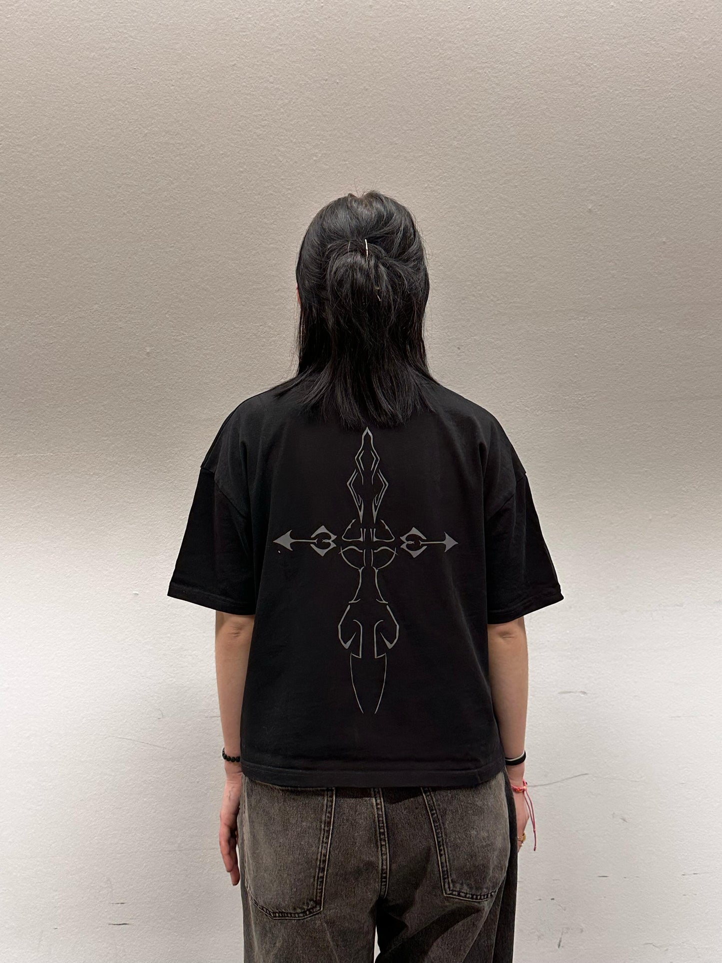 cropped tee - JoFian